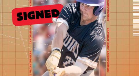Signing of left-handed hitter Carter Claerhout