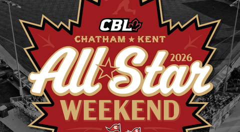 𝐂𝐚𝐧𝐚𝐝𝐢𝐚𝐧 𝐁𝐚𝐬𝐞𝐛𝐚𝐥𝐥 𝐋𝐞𝐚𝐠𝐮𝐞 𝐀𝐥𝐥-𝐒𝐭𝐚𝐫 𝐖𝐞𝐞𝐤𝐞𝐧𝐝 is coming to Chatham-Kent