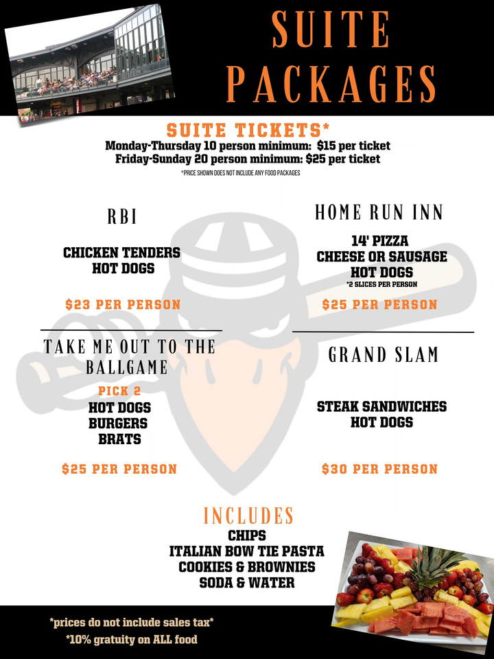 Tickets Suite Packages Joliet Slammers