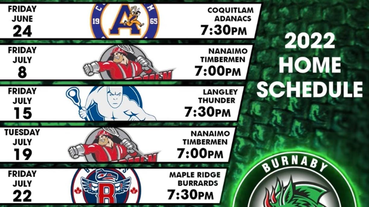 2022 Season schedule - Burnaby Lakers 2022 Season schedule - Burnaby Lakers