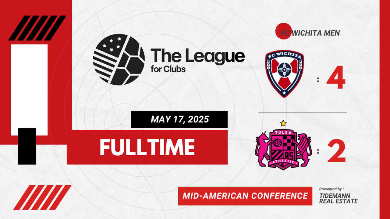 FC Wichita vs Tulsa Athletic Match in The League for Clubs