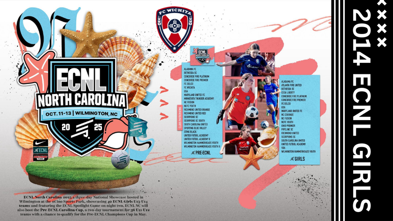 FC Wichita, ECNL, North Carolina, Soccer