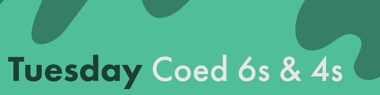 Tuesday Coed 6s & 4s