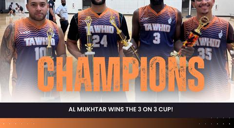 Al-Mukhtar wins the 3 on 3 NMAA Summer Cup!