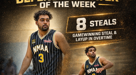 Omar Arroyo gets defensive player of the week!