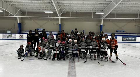 Rush giving back at Try Hockey Event