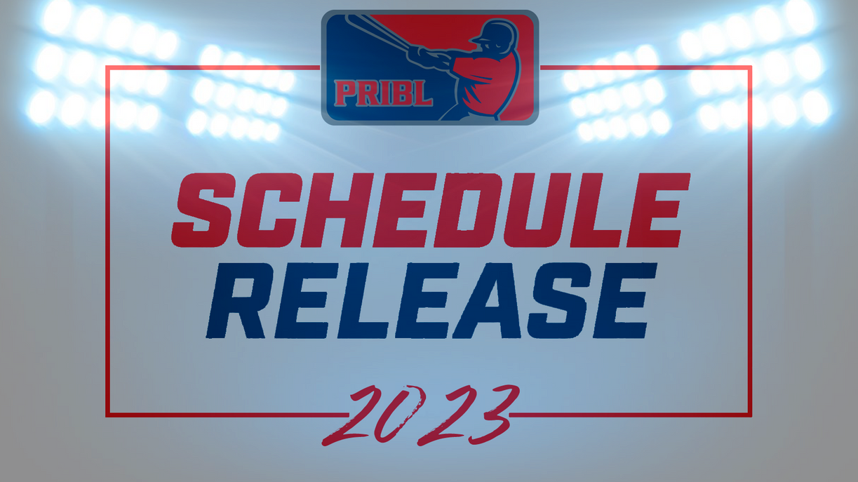 News 2023 PUERTO RICO COLLEGIATE SUMMER SCHEDULE RELEASE Puerto Rico
