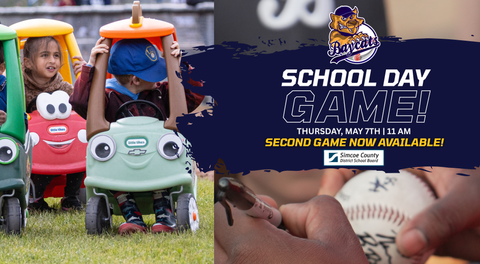 Barrie Baycats Add Second School Day Game Following Overwhelming Demand