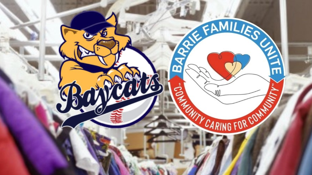 News: Baycats Team Up with Barrie Families Unite for Donation Drive ...