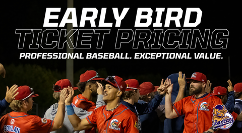 Baycats Announce Early Bird Pricing for 2026 Season Tickets and Flex Packs