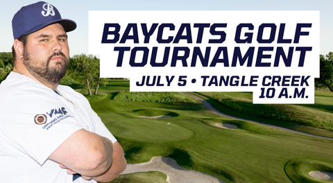 Baycats Annual Golf Tournament Returns July 5 at Tangle Creek Golf Club