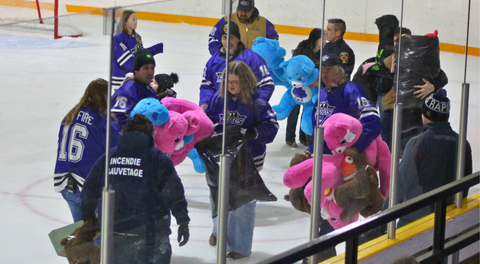 Rapids Earn 4–3 Victory on Teddy Bear Toss Night