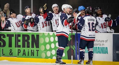 River Dragons' Tyler Barrow Represents Team USA at 2026 Ice Hockey Classic in Australia