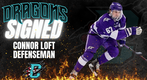 FORMER NIAGARA CAPTAIN CONNOR LOFT SIGNS WITH RIVER DRAGONS