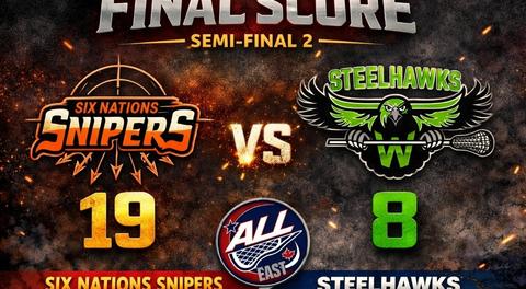 Snipers Surge Past Steelhawks with Dominant Second-Half Performance