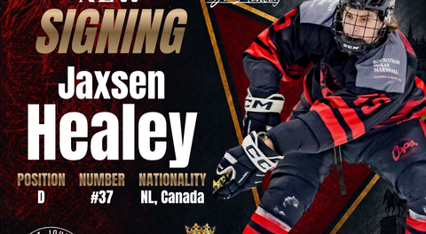 BRNO Lions Sign Defensemen Jaxsen Healey