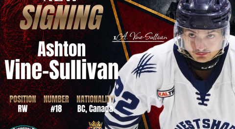 BRNO Lions Sign Forward Ashton Vine-Sullivan