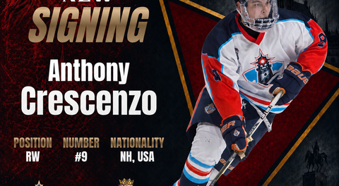 BRNO Lions Sign Forward Anthony Crescenzo