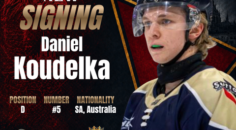 BRNO Lions Sign Australian Defenseman Daniel Koudelka