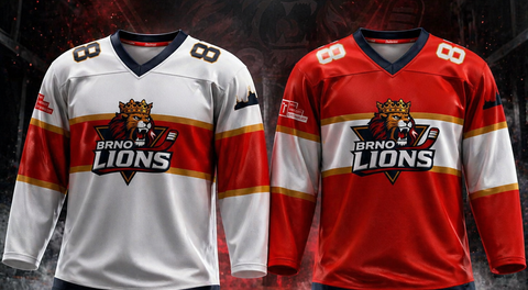 BRNO Lions Unveil Official Team Jerseys Ahead of the Upcoming Season