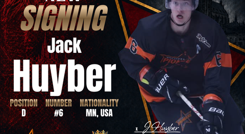 BRNO Lions Sign Defenseman, Jack Huyber