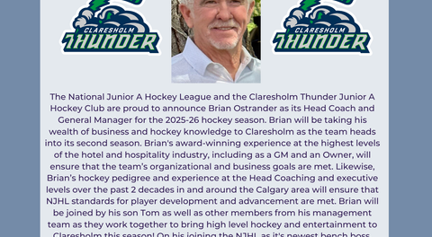Welcome Brian Ostrander!!!!