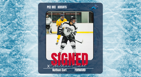 ICECATS SIGN NATHAN CARL