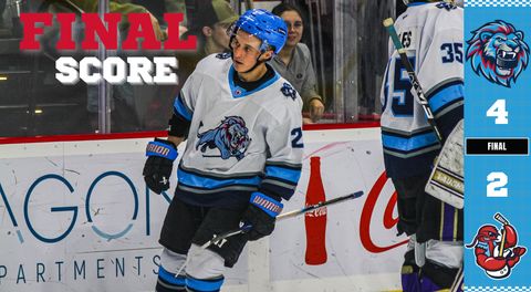 ICECATS HAND ATHENS FIRST HOME LOSS OF SEASON