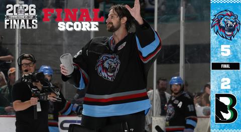 ICECATS CLAIM GAME ONE 5-2