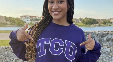 TAV 16 Black 2028 Athlete Trinity Johnson Commits to TCU