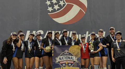 Your 2026 USAV GJNC 17 Open National Champions: TAV 17 Black Jonny!
