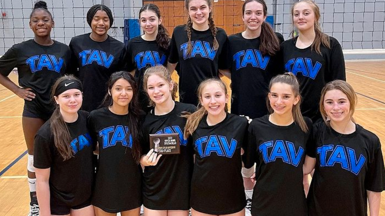 TAV 14 Blue takes 3rd Place at the Super Bowl Spectacular in the 14's
