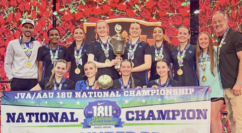 Your 2026 JVA/AAU 18 Open National Champions: TAV 18 Black Jason