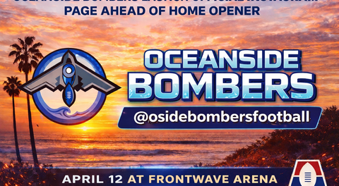 Oceanside Bombers Launch New Official Instagram Page Ahead of Home Opener at Frontwave Arena