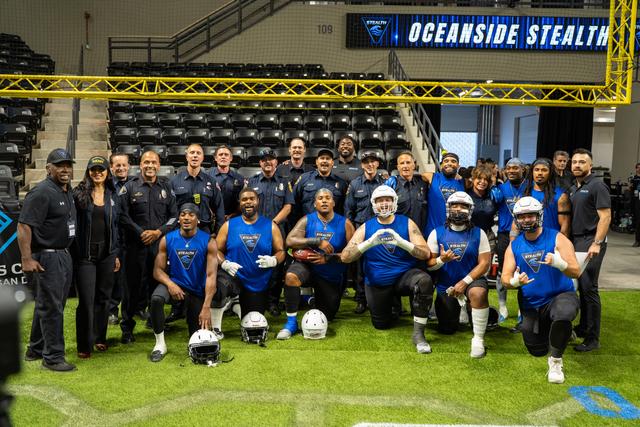 Team group photo with new Stealth Gear