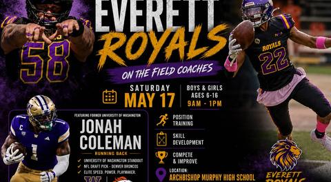 Everett Royals On-The-Field Coaches Camp