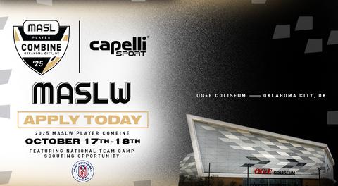 MASL ADDS WOMEN'S DIVISION TO 2025 PLAYER COMBINE