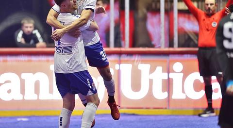 COMETS EXPLODE PAST UTICA CITY