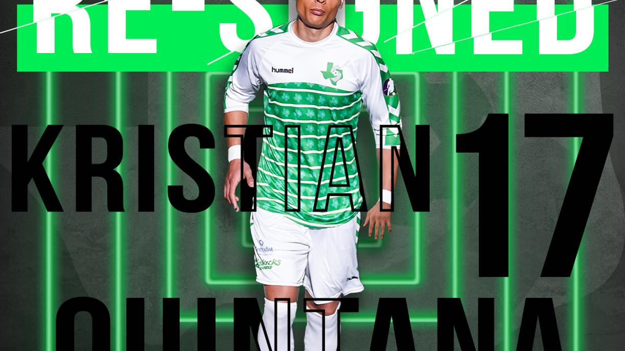 News Kristian Quintana resigns with the Sidekicks Major Arena Soccer League