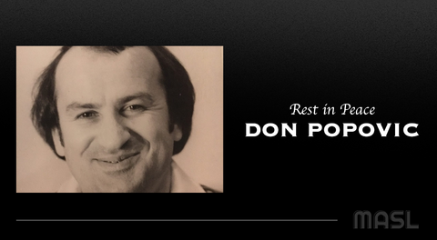 RIP, DON: Popovic, who directed Arrows to 1st indoor soccer dynasty, Lancers coach, passes away