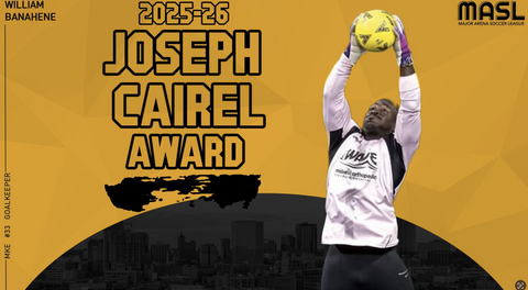 BANAHENE WINS 2025-26 JOSEPH CAIREL AWARD