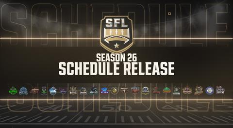 SFL Releases Season 26 Schedule