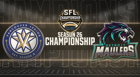 26th SFL Championship Game Preview