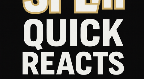 Quick Reacts from SFLM S11 Week 2