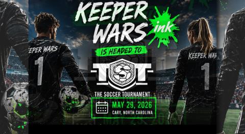 Keeper Wars Ink Thrilled to Announce Partnership with "TST" The Soccer Tournament!