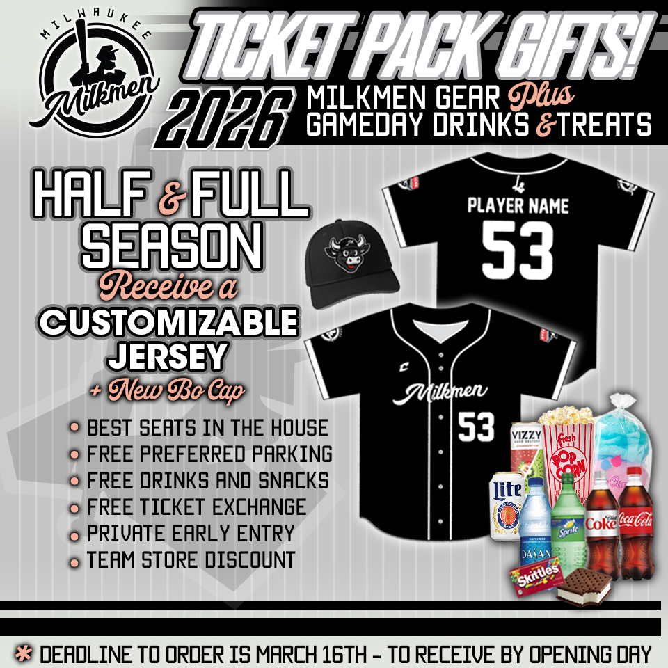 Milkmen 2026 Season Tickets