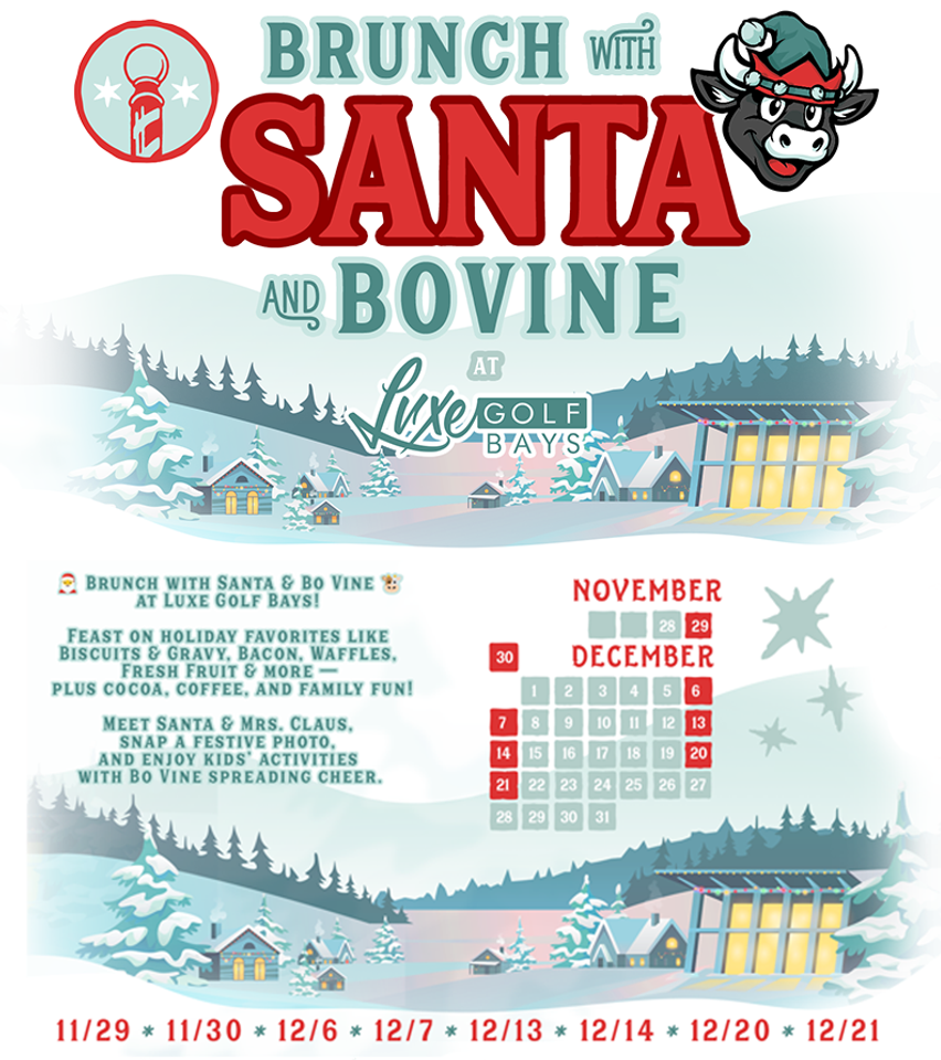 Brunch with Santa and Bo Vine