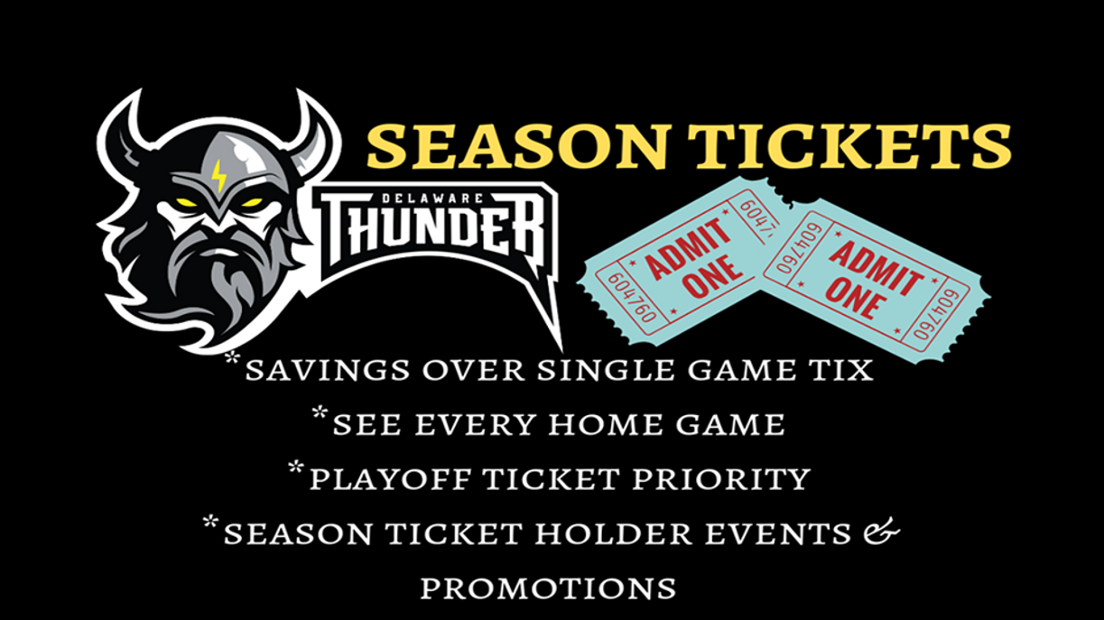 Delaware Thunder Season Tickets on sale now!! Federal Prospects