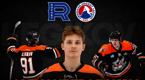 Alexander Legkov Earns AHL Contract with Laval Rocket Organization