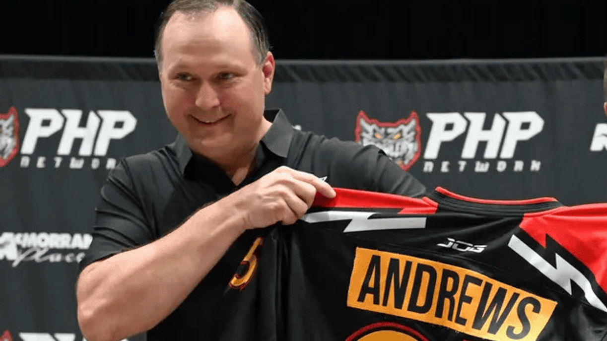 Ken Andrew Springboks KEN ANDREWS, FPHL EXECUTIVE OF THE YEAR - Federal Prospects Hockey League